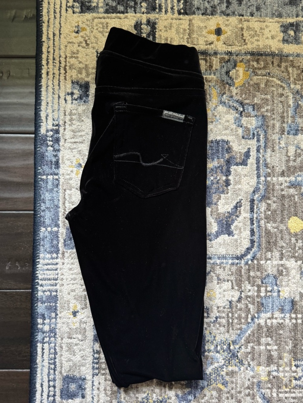 7 For All Mankind Velvet Leggings